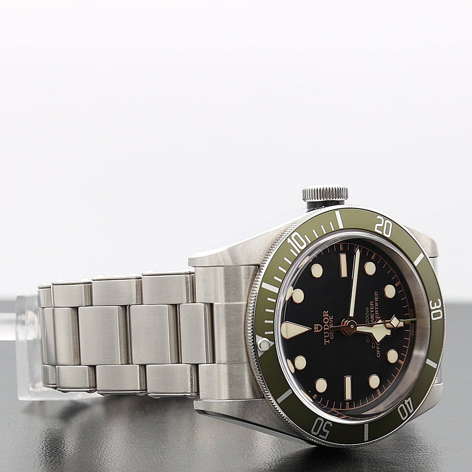 Tudor Black Bay Harrods 79230G Green Bezel (Harrods Edition) - Full Se ...