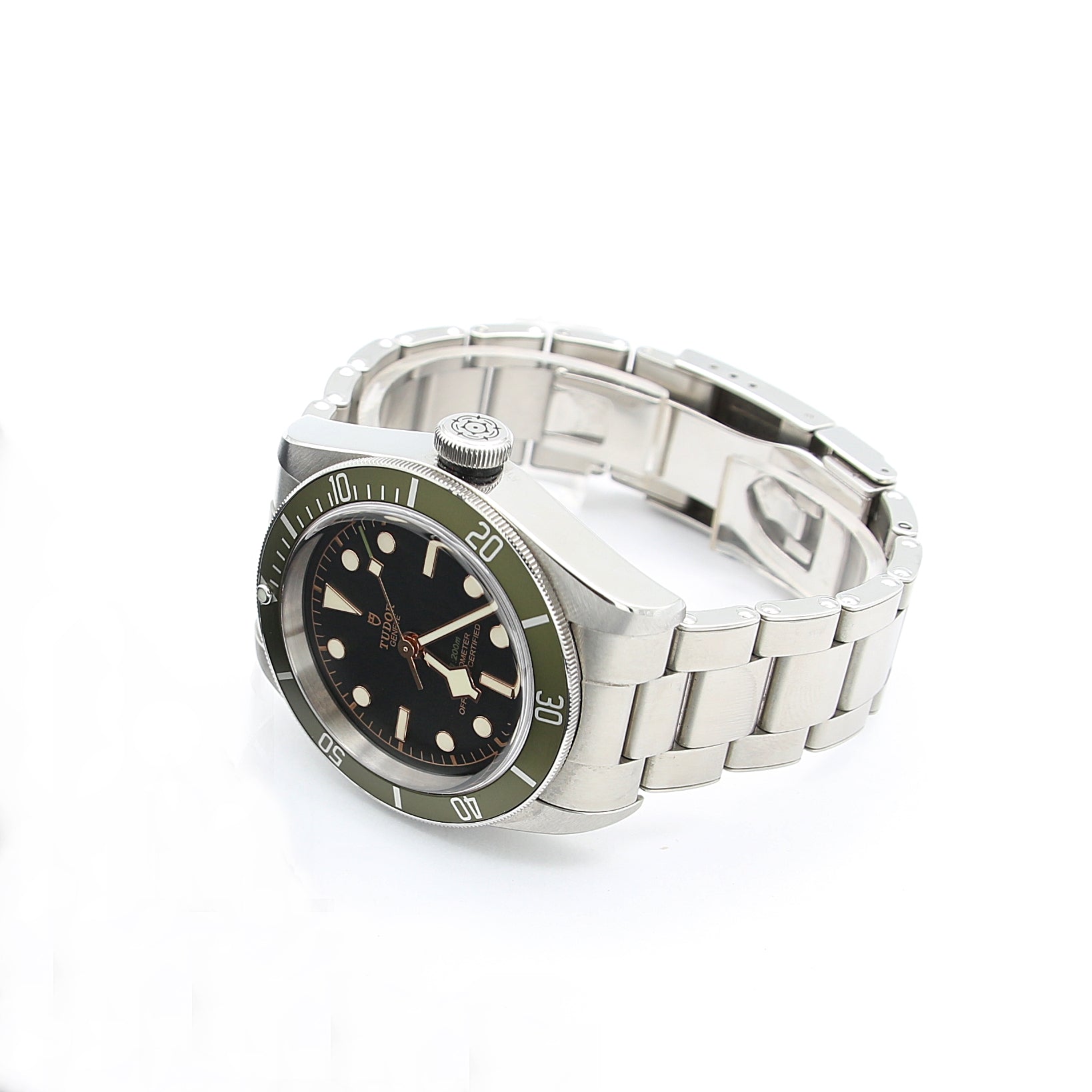 Tudor Black Bay Harrods 79230G Green Bezel Harrods Edition