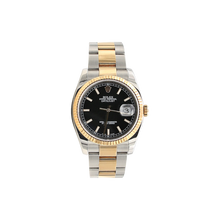 Załaduj obraz do przeglądarki galerii, Rolex Datejust ref. 116233 Black Dial  - Oyster Bracelet - Full Set
