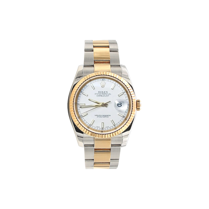 Rolex Datejust ref. 116233 White Dial - Oyster Bracelet - Full Set