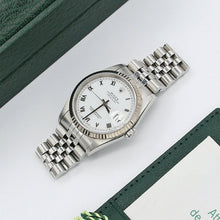 Load image into Gallery viewer, Rolex Datejust ref. 16234 White Roman Dial with Jubilee Bracelet
