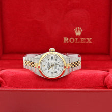 Load image into Gallery viewer, Rolex Datejust Lady ref. 69173 Steel/Gold - White Dial with Diamonds
