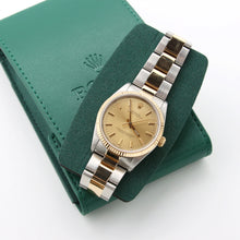 Load image into Gallery viewer, Rolex Oyster Perpetual 34 ref. 14233 Steel/Gold Champagne Dial - Oyster Bracelet
