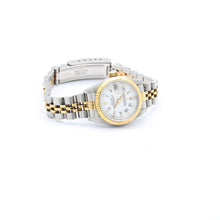 Load image into Gallery viewer, Rolex Datejust Lady ref. 69173 Steel/Gold - White Dial with Diamonds
