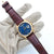 Rolex Day-Date ref. 18038 Blue Millennary Leather strap
