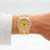 Rolex Day-Date ref. 18238 Diamonds Lemon Dial - Lugs ad bezel Diamonds Setting