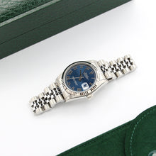 Cargar imagen en el visor de la galería, Rolex Datejust ref. 68274 Blue Dial - Jubilee bracelet - Full Set
