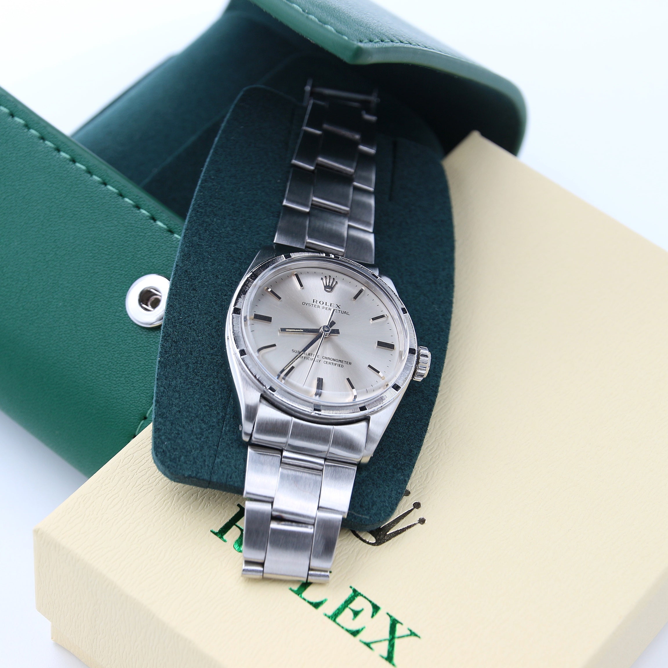 Rolex Oyster Perpetual 34 ref. 1007 Silver Dial - Oyster Bracelet