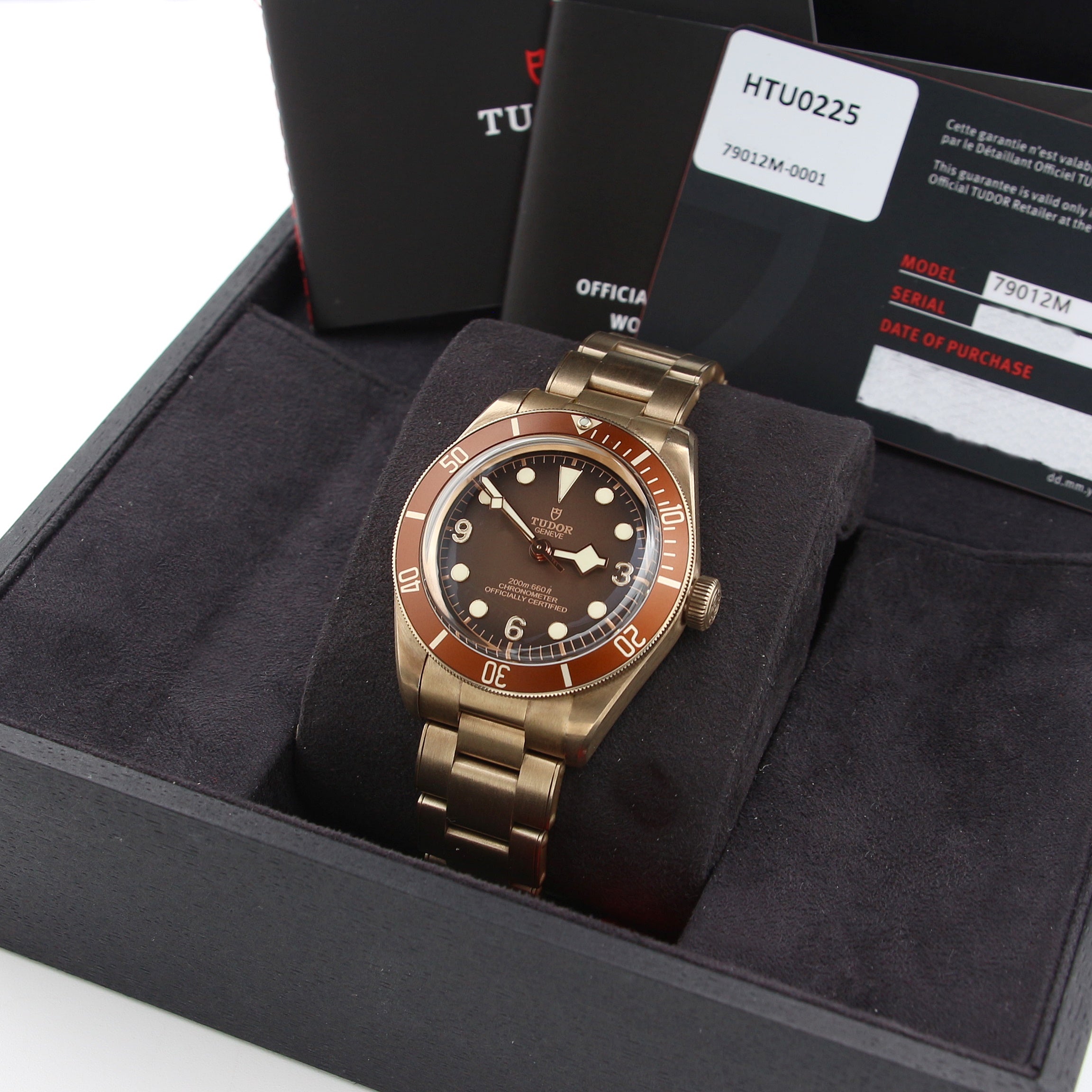 Tudor Black Bay achtundfünfzig Bronze Ref. 79012 m - Vollständiger Satz