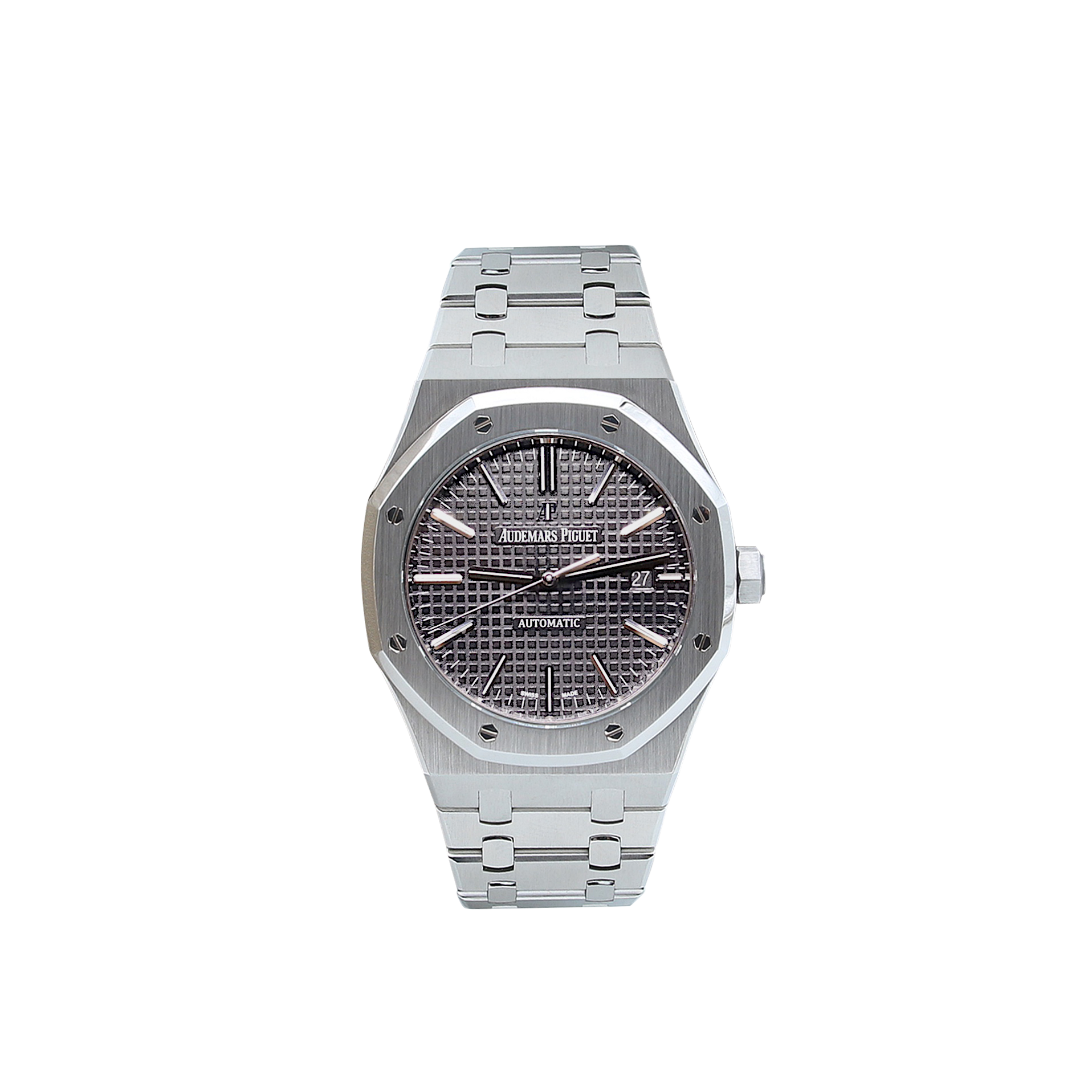 Audemars Piguet Royal Oak ref. 15400ST - Full Set - Grey Dial