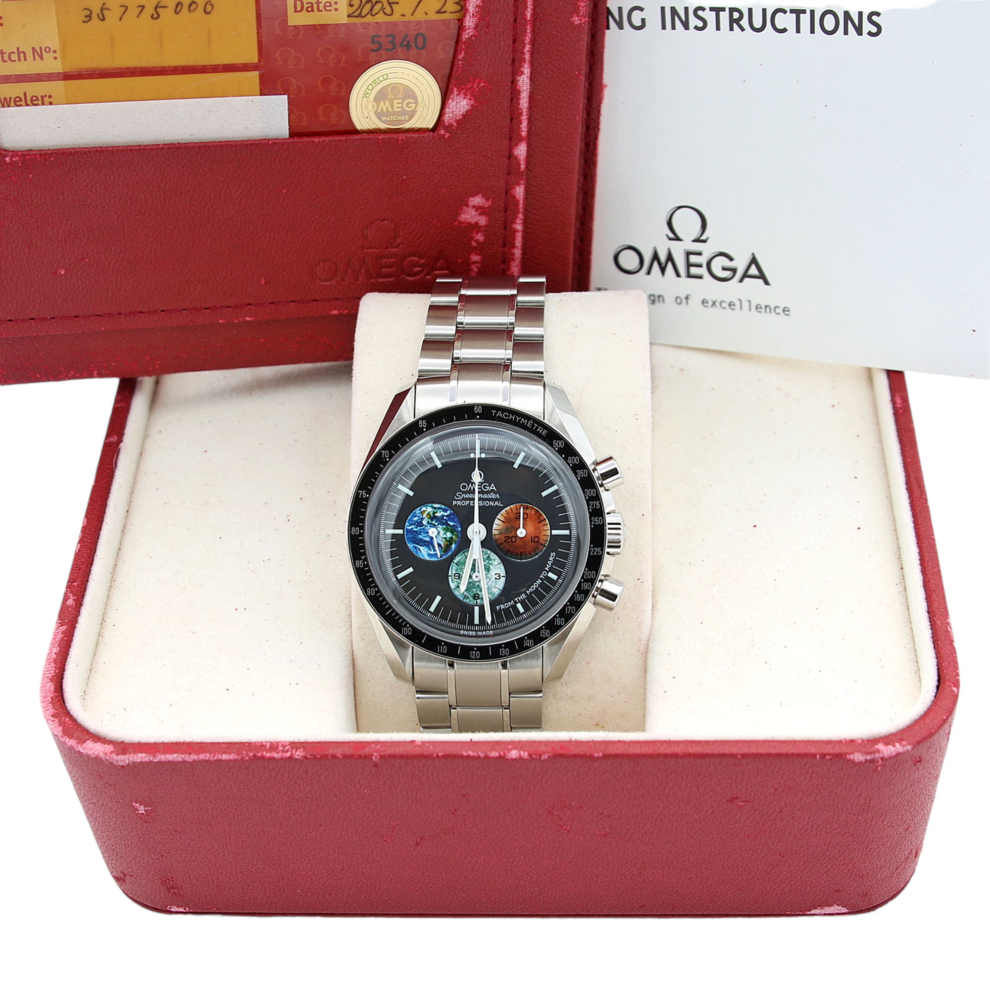 Omega speedmaster moon 2025 to mars for sale