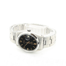 Load image into Gallery viewer, Rolex Precision Date ref. 6694 Black Dial (Golden Indexes) - Oyster Folded Bracelet
