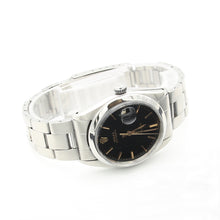 Load image into Gallery viewer, Rolex Precision Date ref. 6694 Black Dial (Golden Indexes) - Oyster Folded Bracelet
