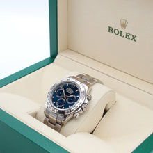 Załaduj obraz do przeglądarki galerii, Rolex Daytona ref. 116509 - Blue Dial - Full Set
