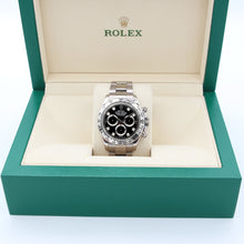 Załaduj obraz do przeglądarki galerii, Rolex Daytona ref. 116509 - Black Dial with Diamonds - Full Set

