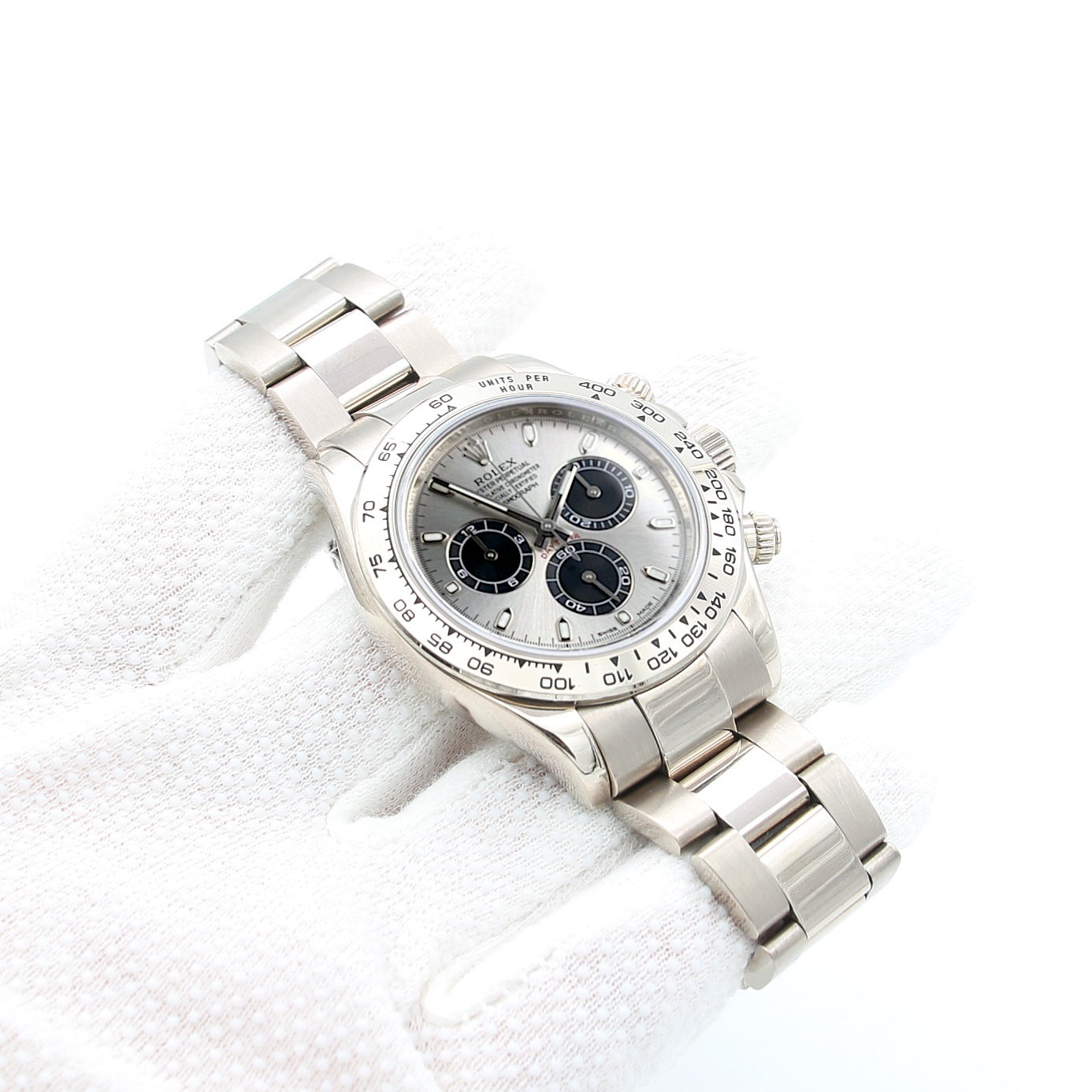 Rolex Daytona ref. 116509 - Silver dial with black subdials (Ghost
