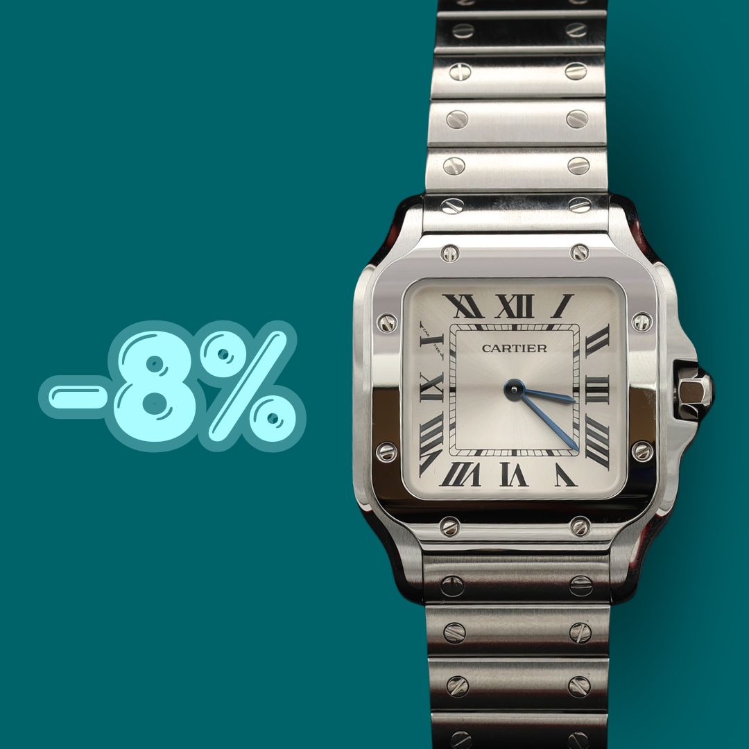 ON SALE: Cartier Santos ref. WSSA0082 - SIlver Roman Dial - Full Set