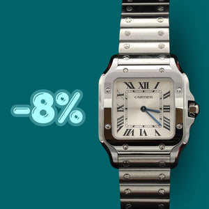 ON SALE: Cartier Santos ref. WSSA0082 - SIlver Roman Dial - Full Set
