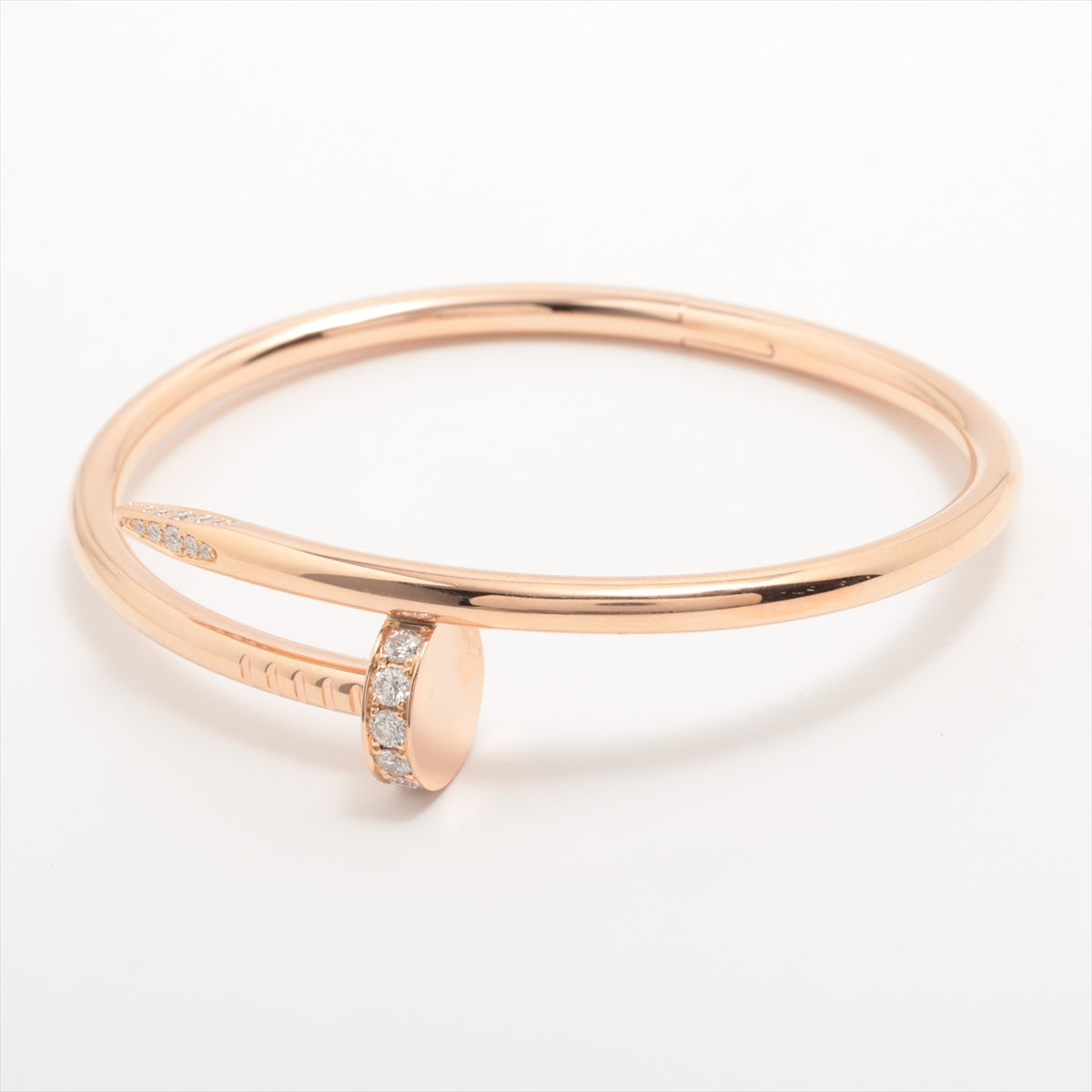 Cartier Juste un Clou Diamonds Bracelet - A2623378 - 750(YG) 28.8g - Size 16 - Full Set