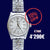 Rolex Auster Perpetual Ref. 76080 Lachs 3-6-9 Zifferblatt
