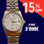 ON SALE: Rolex Datejust 36 ref. 16220 Silver Dial - Jubilee Bracelet