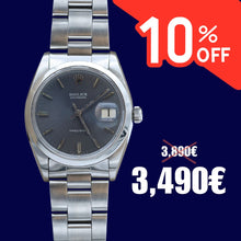 Załaduj obraz do przeglądarki galerii, ON SALE: Rolex Precision Date ref. 6694 - Grey Dial - Oyster bracele
