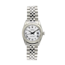 Load image into Gallery viewer, Rolex Datejust ref. 1601 - White Gold Bezel - White Buckley dial
