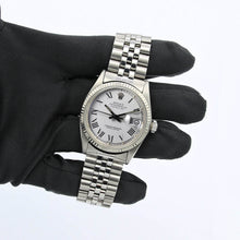 Load image into Gallery viewer, Rolex Datejust ref. 1601 - White Gold Bezel - White Buckley dial
