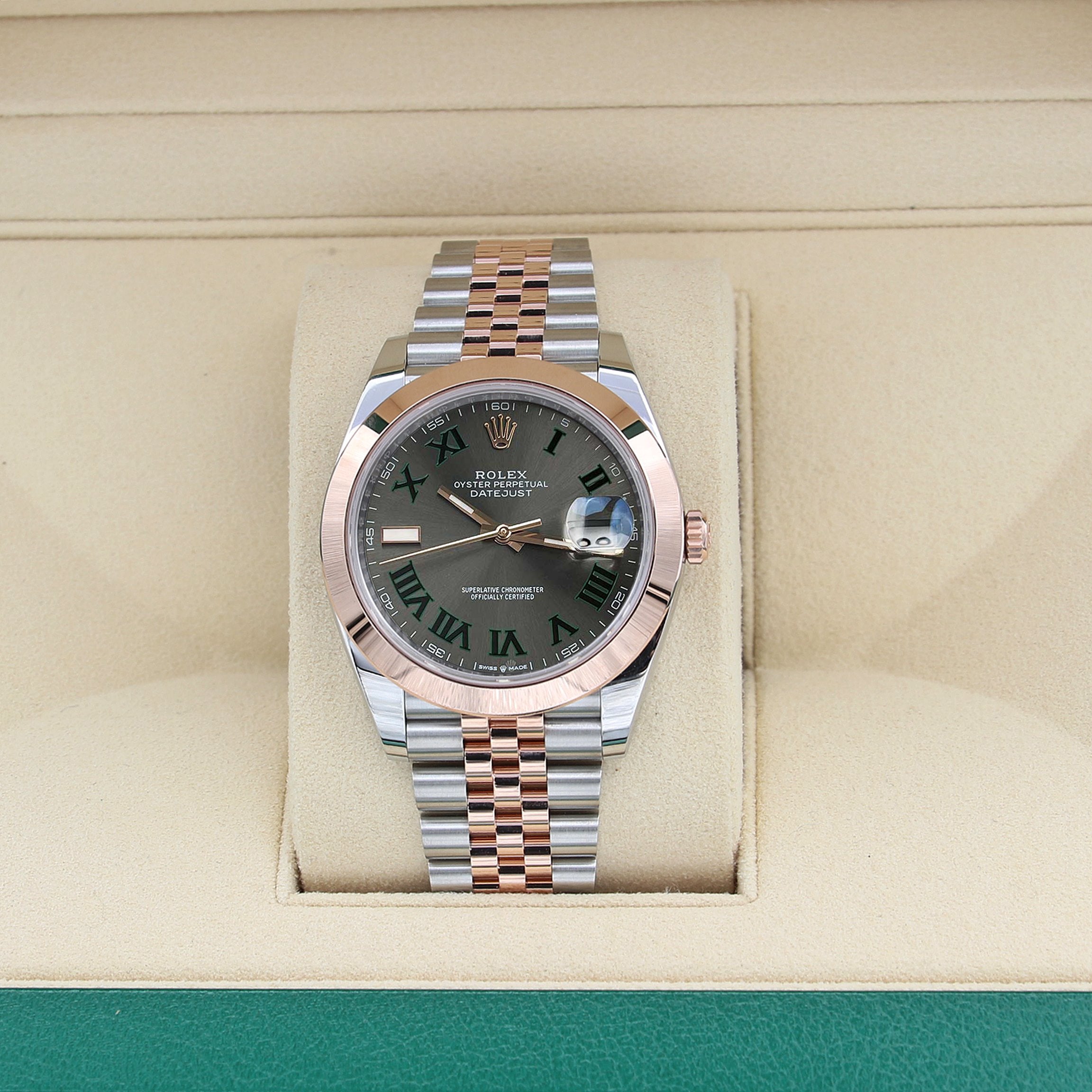 Buy Online Watch Rolex Datejust 126301 Wimbledon Dial