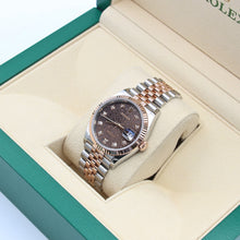 Załaduj obraz do przeglądarki galerii, Rolex Datejust ref. 126231 - Chocolate Dial - Full Set
