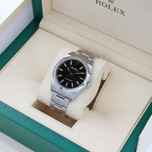 Load image into Gallery viewer, Rolex Oyster Perpetual 114300 Black Dial - Full Set
