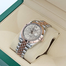 Charger l&#39;image dans la galerie, Rolex Datejust ref. 126301 Silver Motif Dial Jubilee bracelet - Full Set
