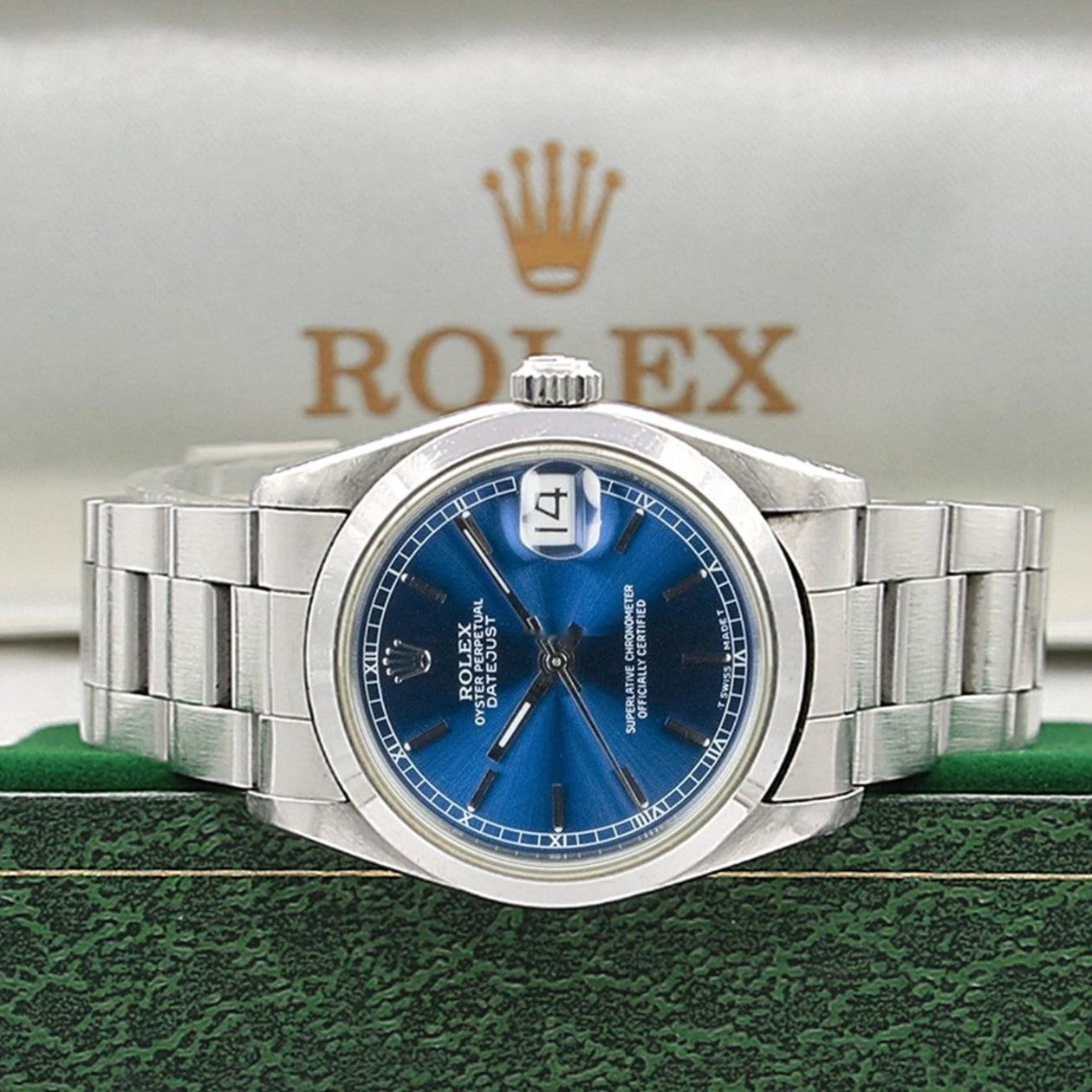 Blue Dial Midsize Rolex Size Buy Watch Rolex Datejust Mid-size