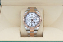 Load image into Gallery viewer, Rolex Datejust ref. 126331 Silver Motif dial Rose Gold / Steel - Oyster bracelet
