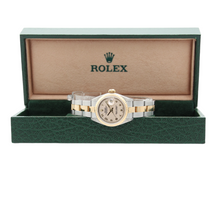 Załaduj obraz do przeglądarki galerii, Rolex Datejust Lady ref. 69173 Steel/Gold - Millennnary Cream Dial - Oyster Bracelet - Full Set
