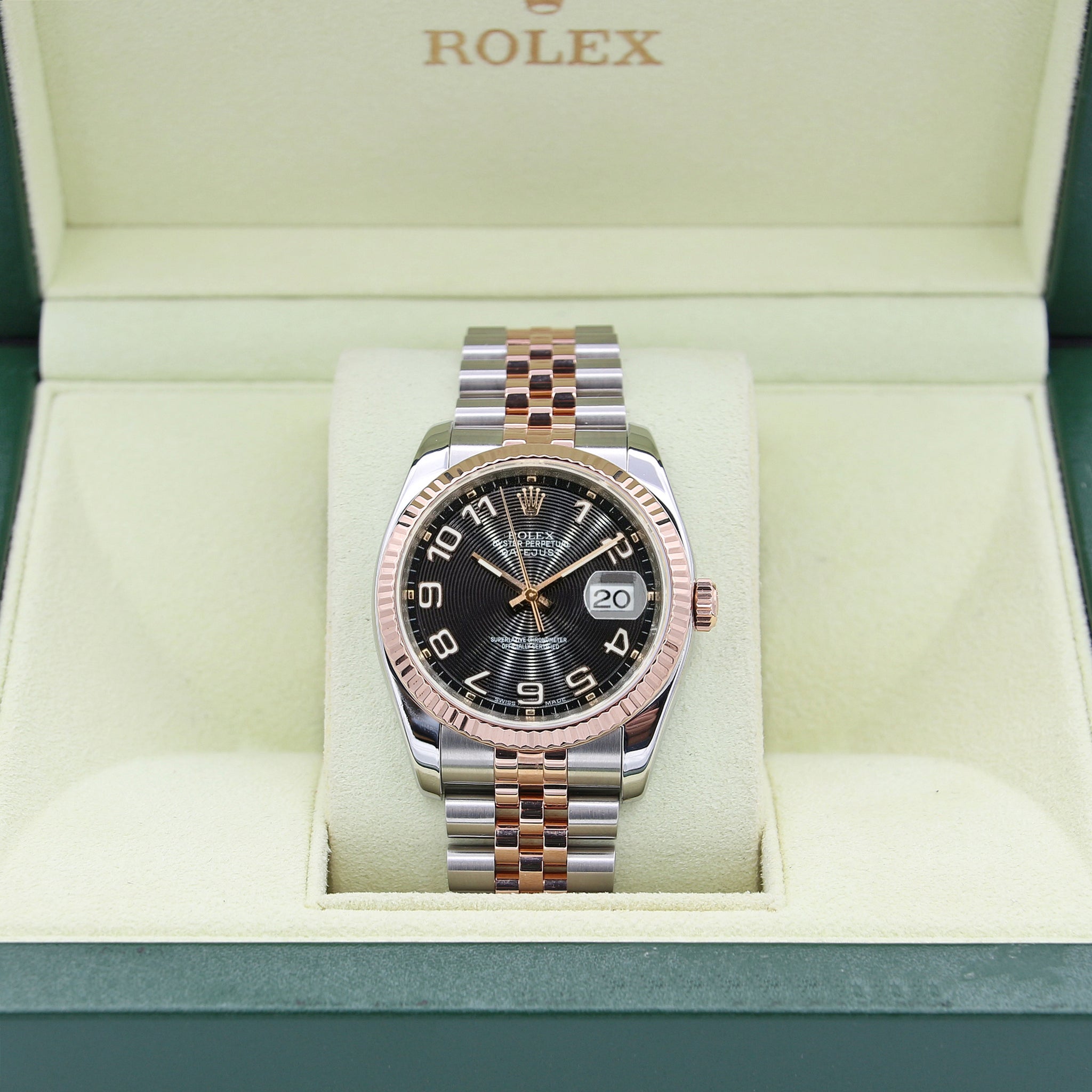 Buy Watch Rolex Datejust ref. 116231 Concentric Black Dial - Full