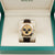 Rolex Daytona ref. 116518 – Armband aus 18 Karat Gelbgold und Leder – Champagnerfarbenes Zifferblatt mit schwarzen Hilfszifferblättern – komplettes Set