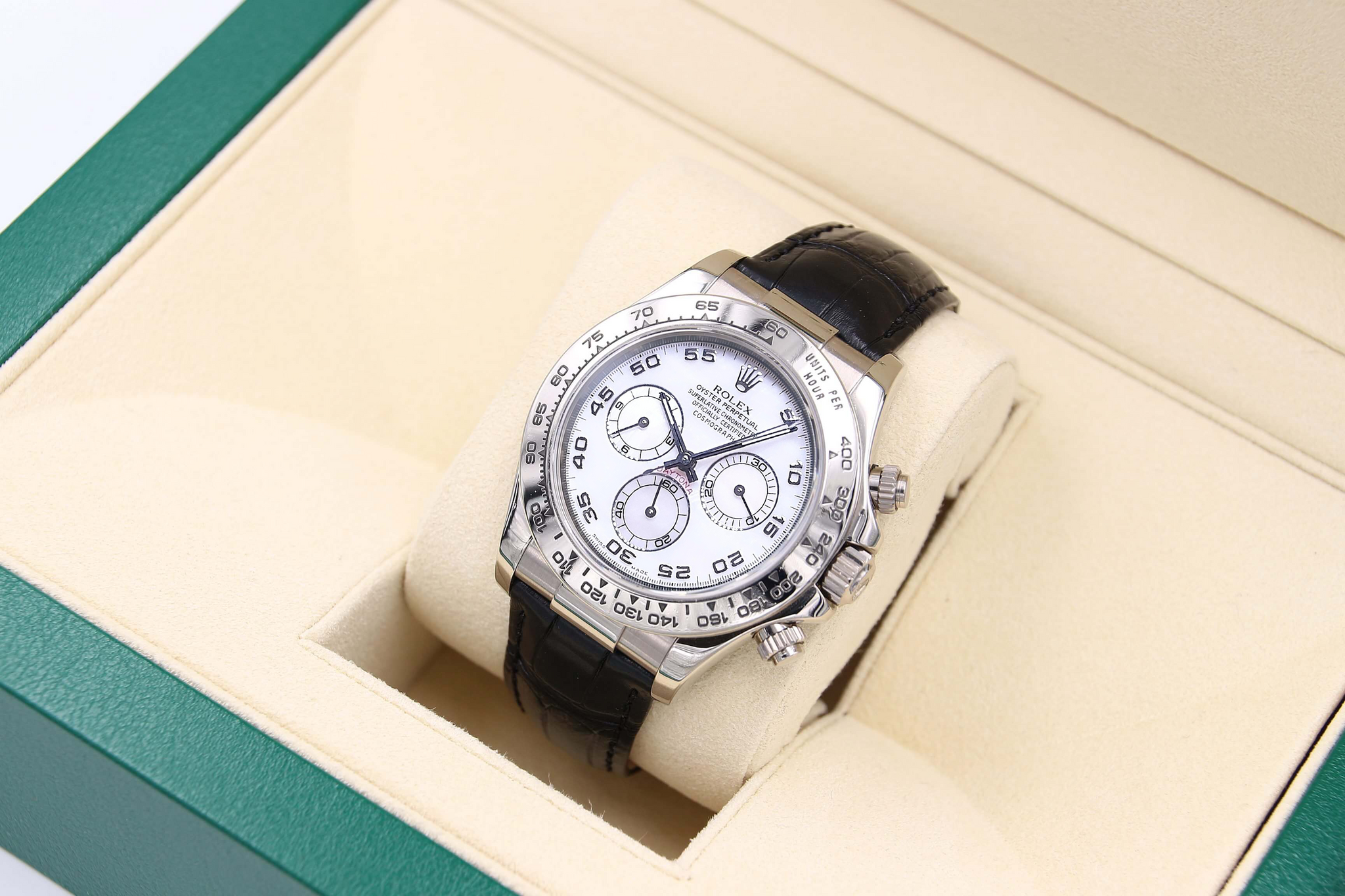 Rolex Daytona ref. 116519 MOP Arabic Dial - White Gold 18K