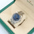 Rolex Datejust II Ref. 116334 Blue Römische Zifferblatt Auster Armband - Voller Satz