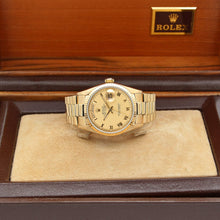 Load image into Gallery viewer, Rolex Day-Date 36 ref. 18038 - Champagne Roman dial -  Full Set
