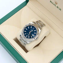 Load image into Gallery viewer, Rolex Datejust II ref. 116334 Blue Dial Oyster Bracelet - Full Set
