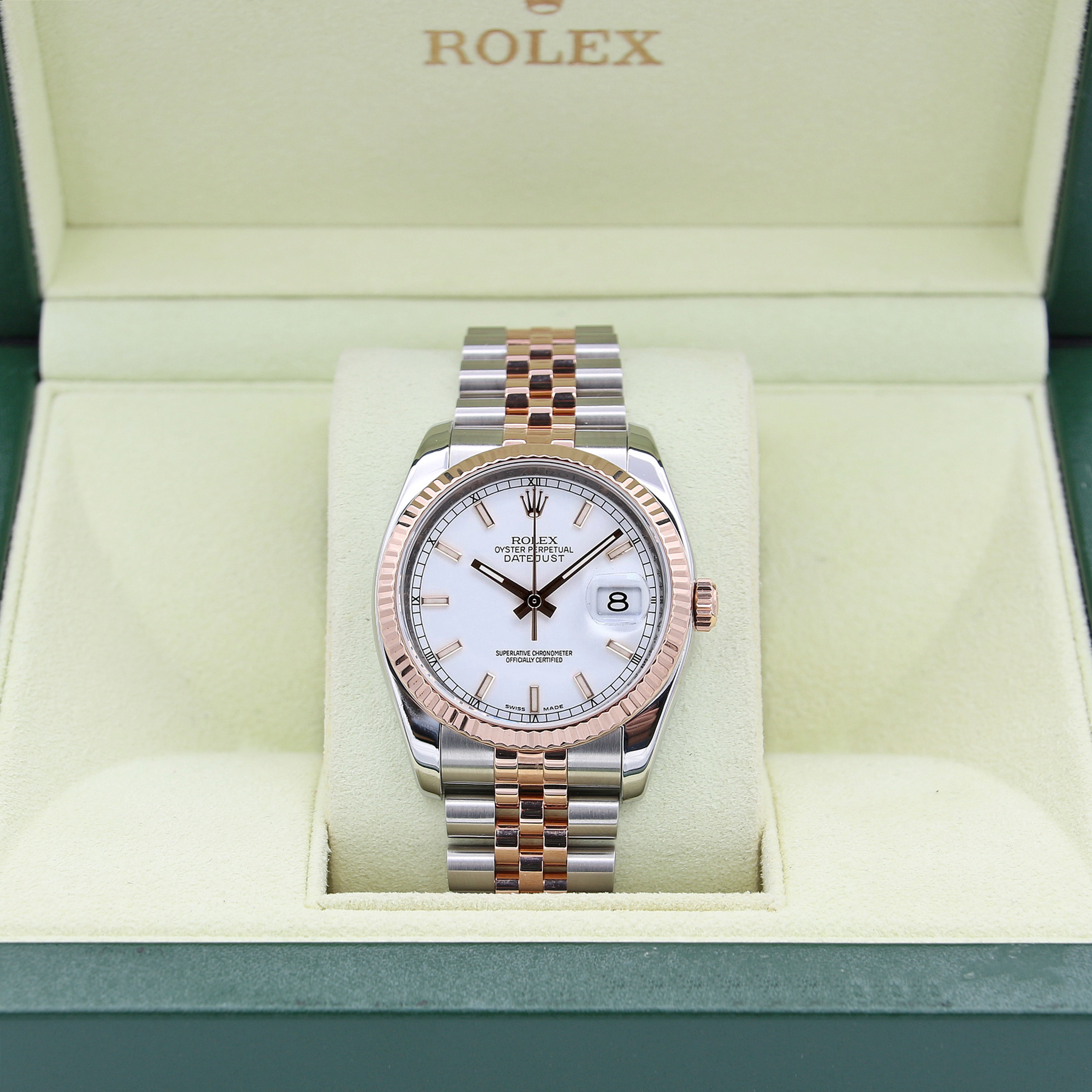 Buy Watch Rolex Datejust ref. 116231 White Dial Full Set