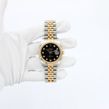 Carica l'immagine nel visualizzatore di Gallery, Rolex Datejust ref. 116233 Black Diamonds Dial - Full Set

