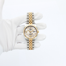 Load image into Gallery viewer, Rolex Datejust ref. 116233 Silver Flower Dial Jubilee bracelet Full set
