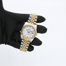 Cargar imagen en el visor de la galería, Rolex Datejust ref. 116233 White Dial with Diamonds - Full Set
