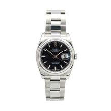 Load image into Gallery viewer, Rolex Datejust ref. 116200 Black Dial - Oyster Bracelet - Full Set

