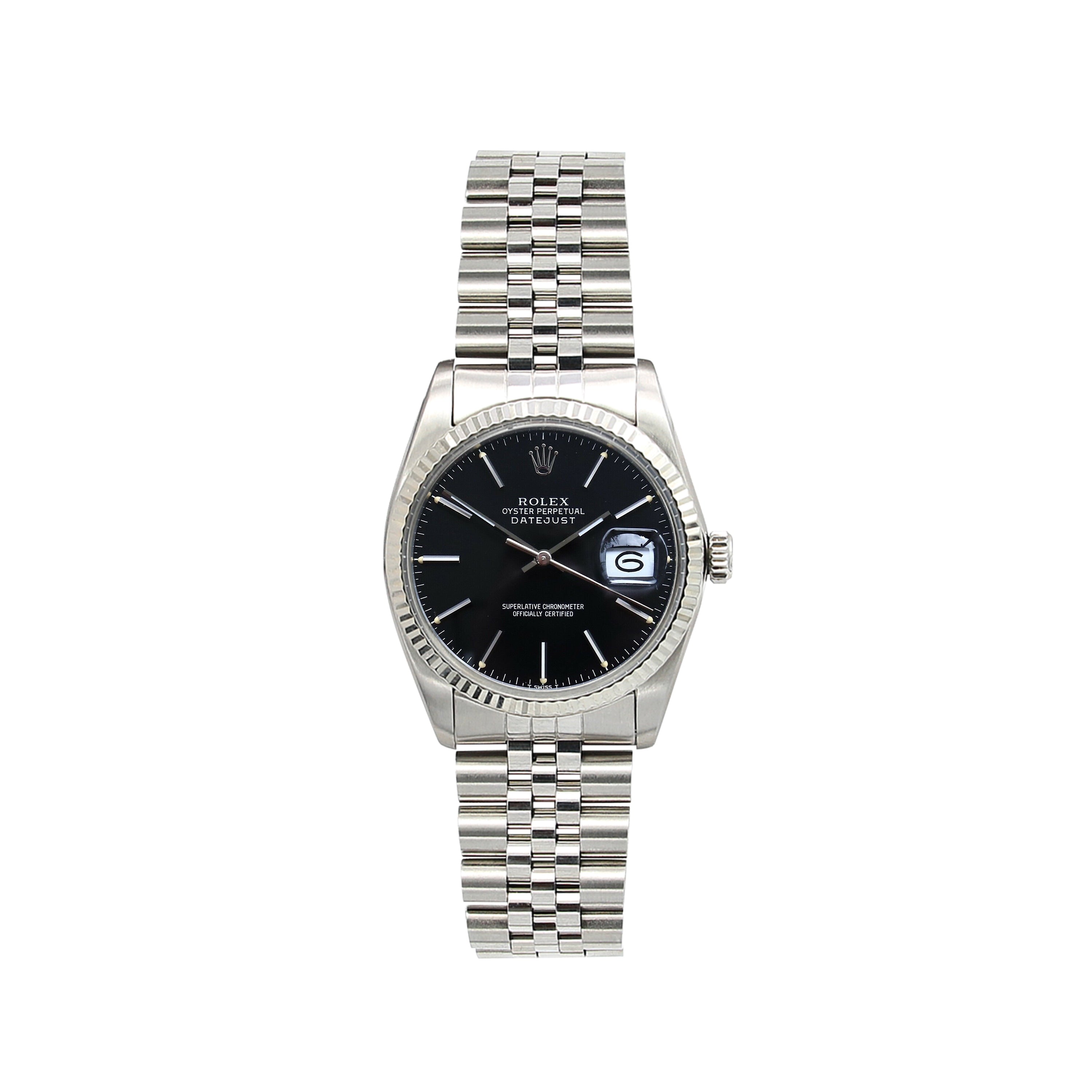 Rolex Datejust ref. 16014 - Black dial