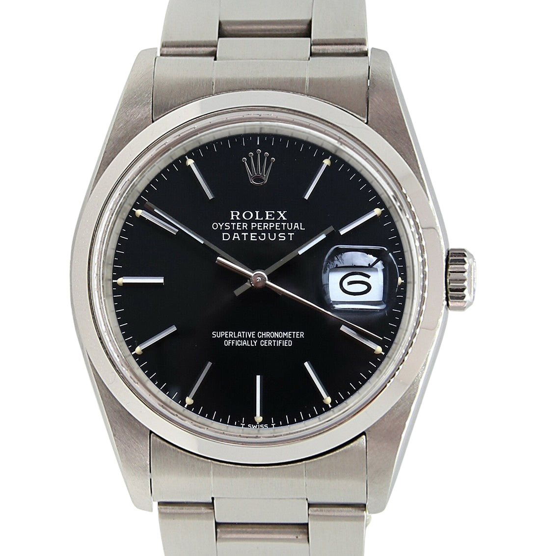Rolex Datejust 36 ref. 16200 Black (Circle) Dial - Full Set