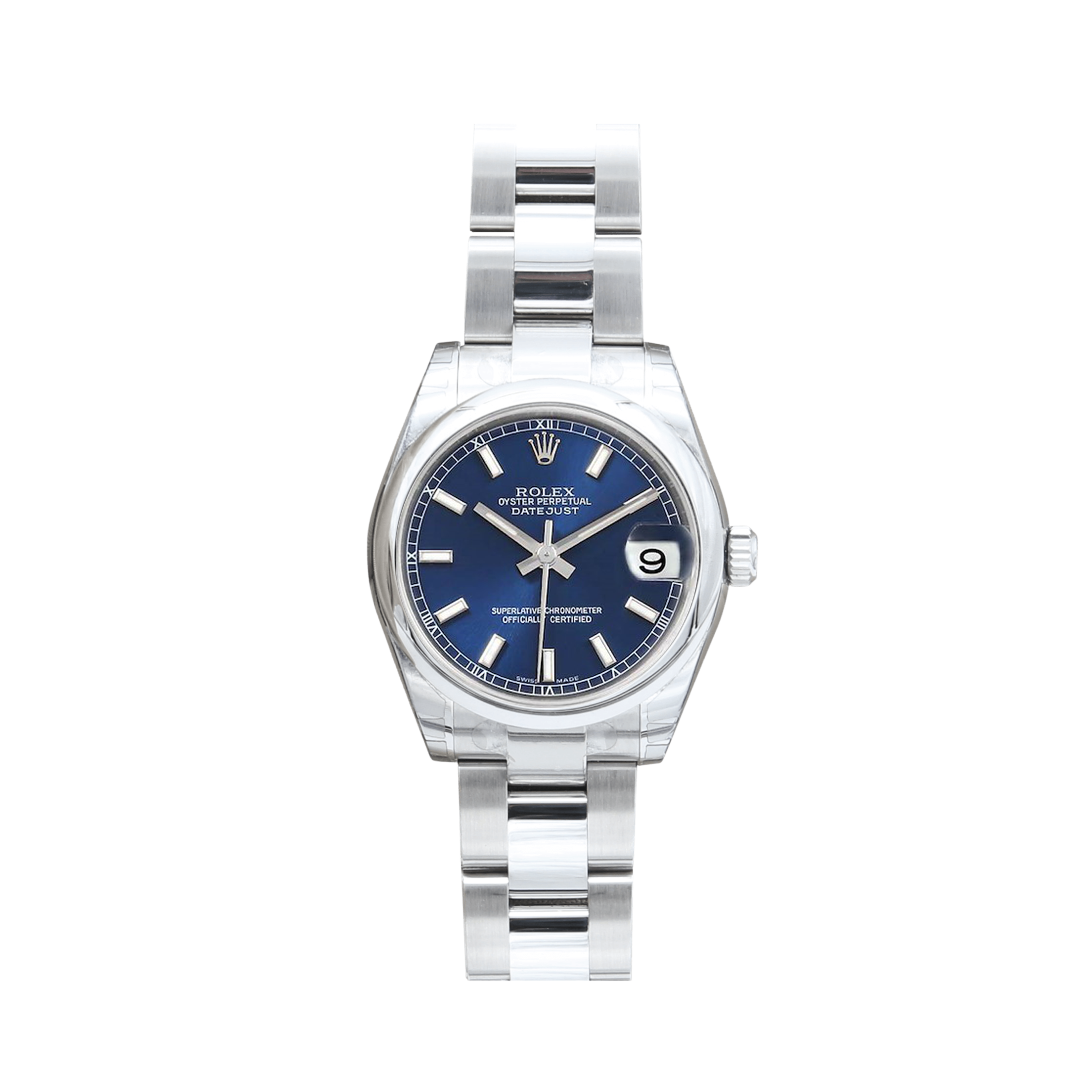 Rolex Datejust Mid-size ref. 178240 - Blue Dial - Full Set