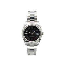 Load image into Gallery viewer, Rolex Datejust II ref. 116334 Black Roman Dial Oyster Bracelet - Full Set
